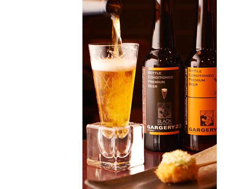 日本酒、焼酎、ビール
